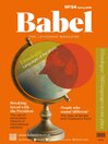 Babel: The Language Magazine
